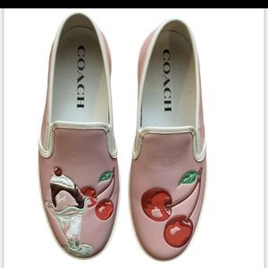 Coach Sundae Guilt Slip on Sneakers sz 11